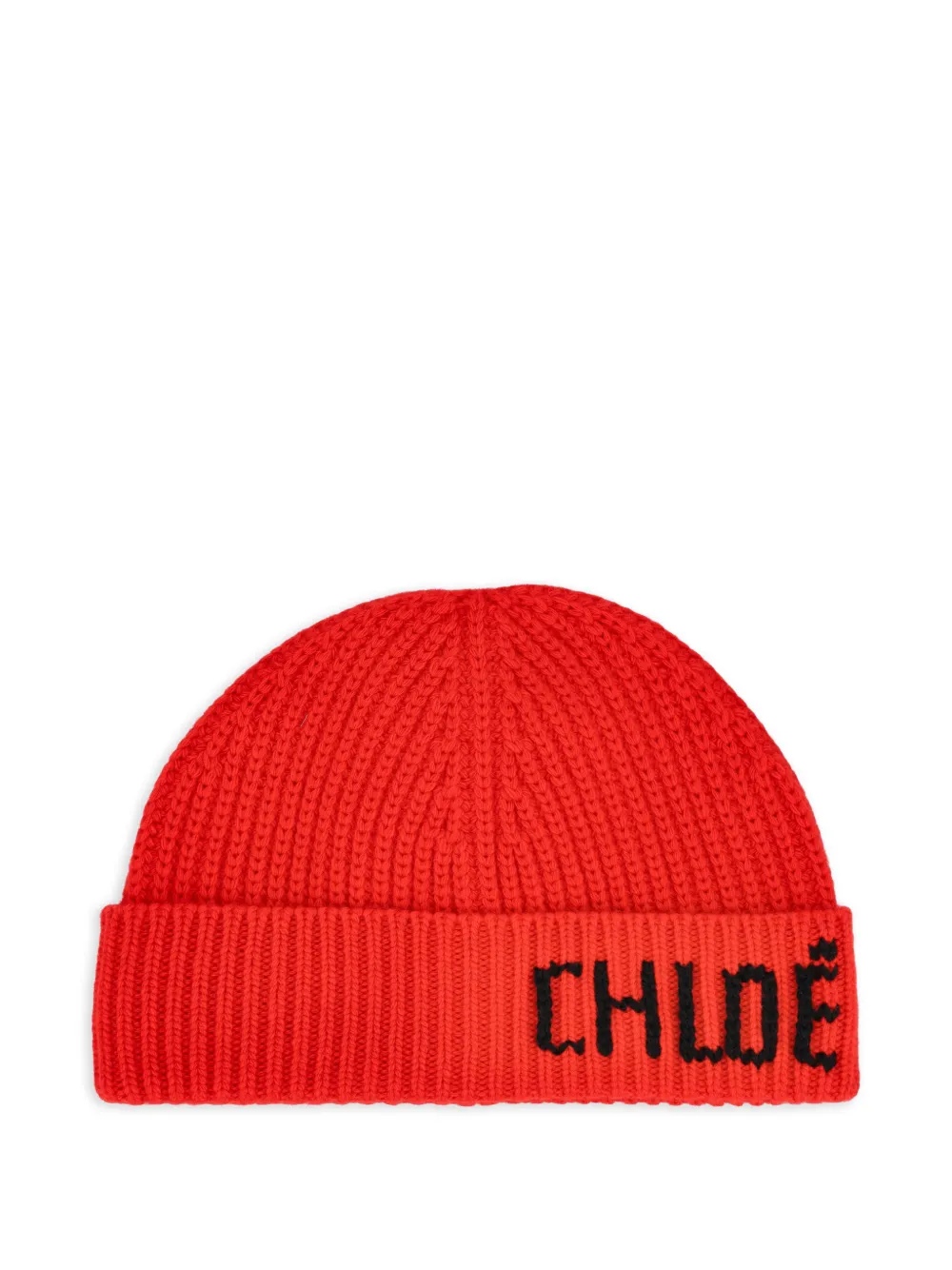 Chloé Joyful beanie hat - Rosso