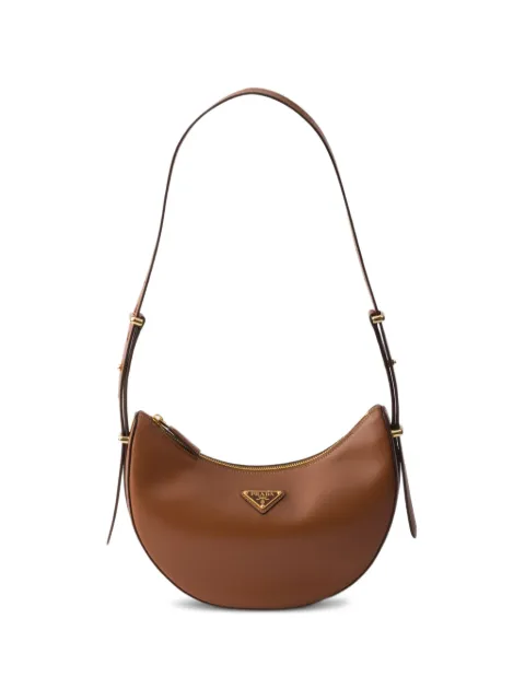Prada small Arqué leather shoulder bag