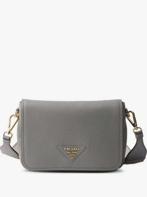 Prada mini leather shoulder bag