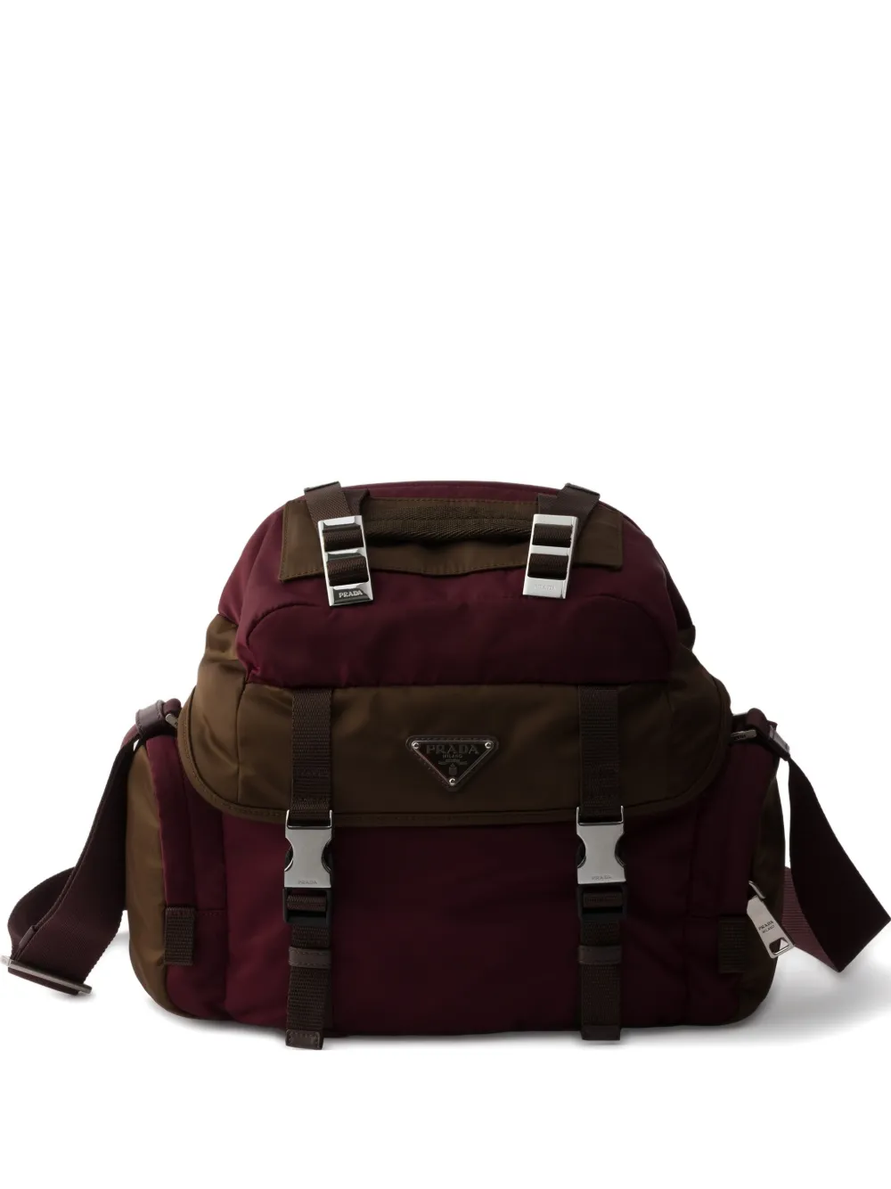 Prada Re-Nylon shoulder bag - Rosso