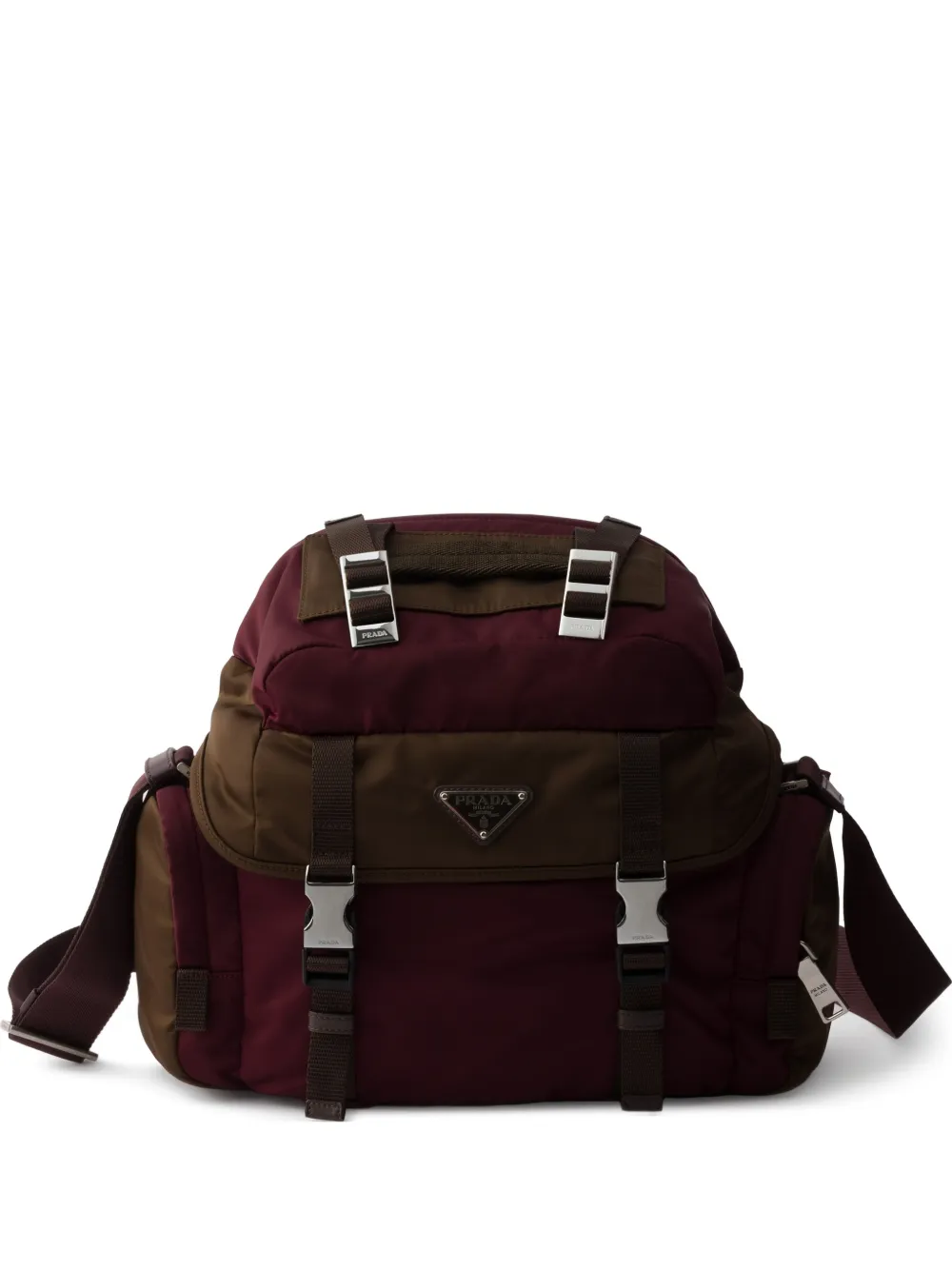 Prada Re-Nylon shoulder bag - Rosso