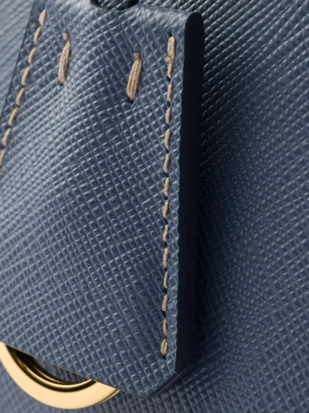 Prada Galleria kleine shopper Blauw