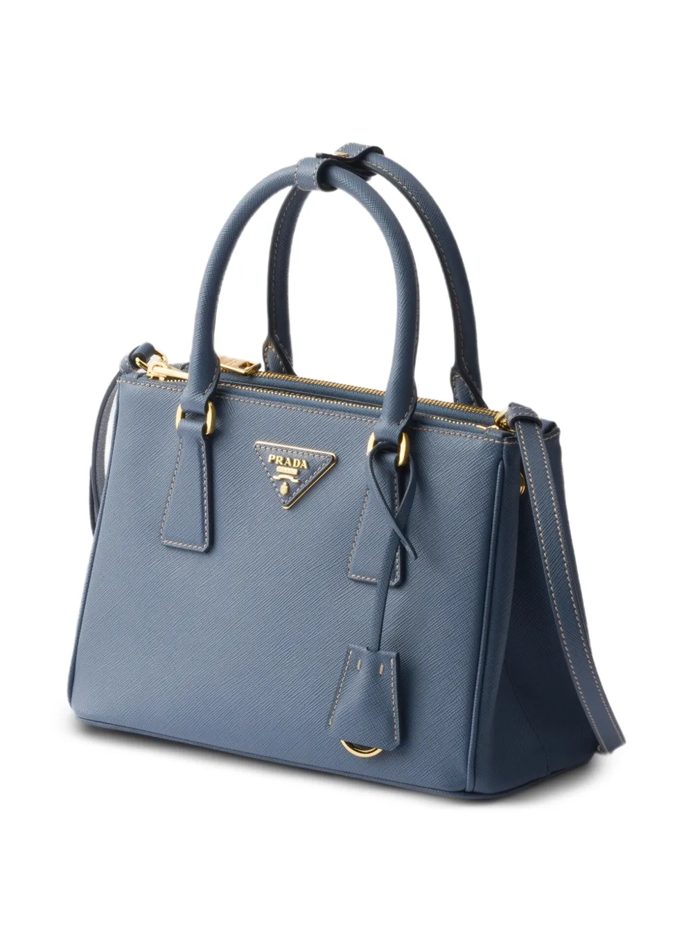  Prada Small Galleria Tote Bag - Blue 