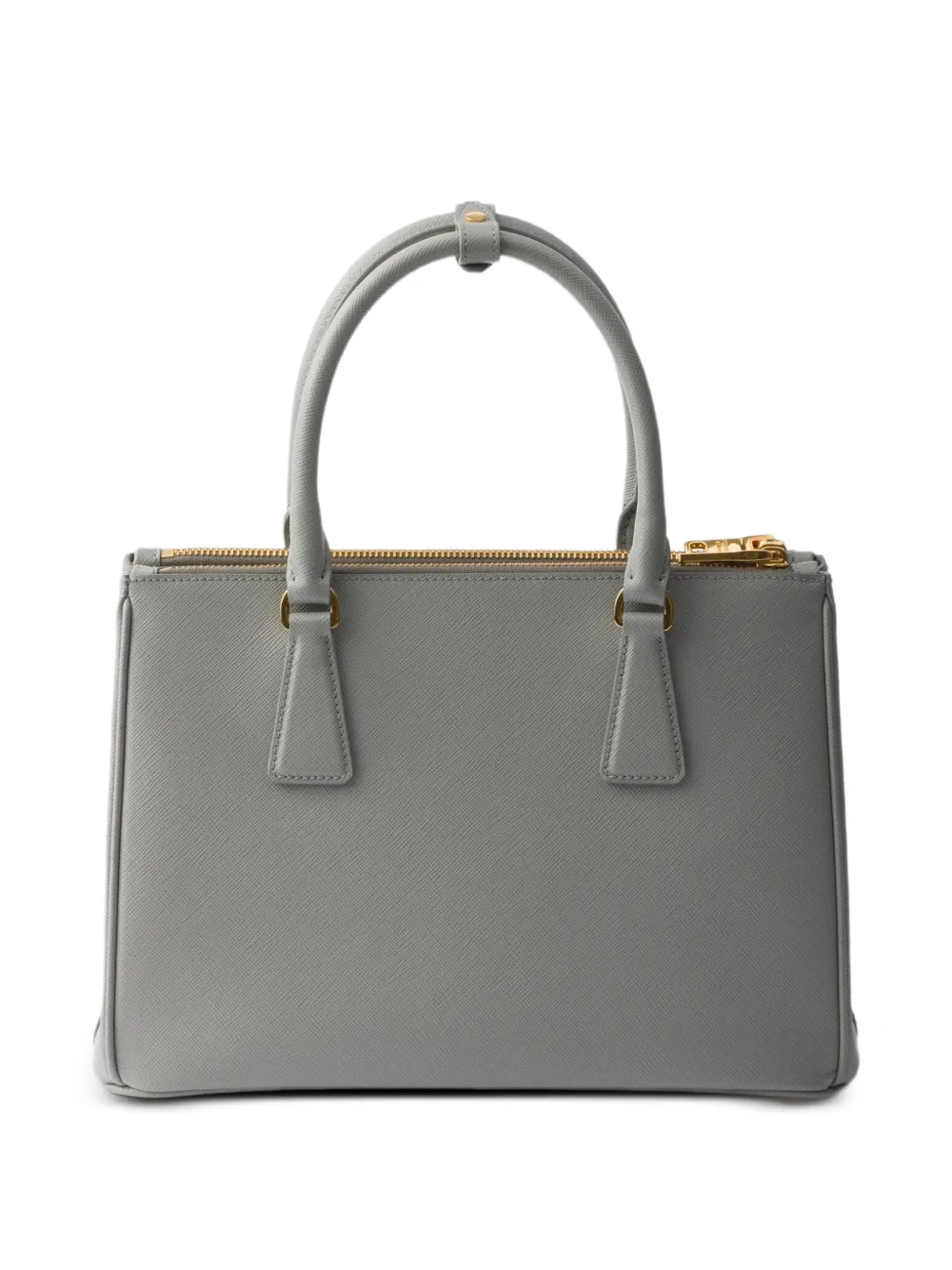 Prada Galleria shopper van saffiano leer Grijs
