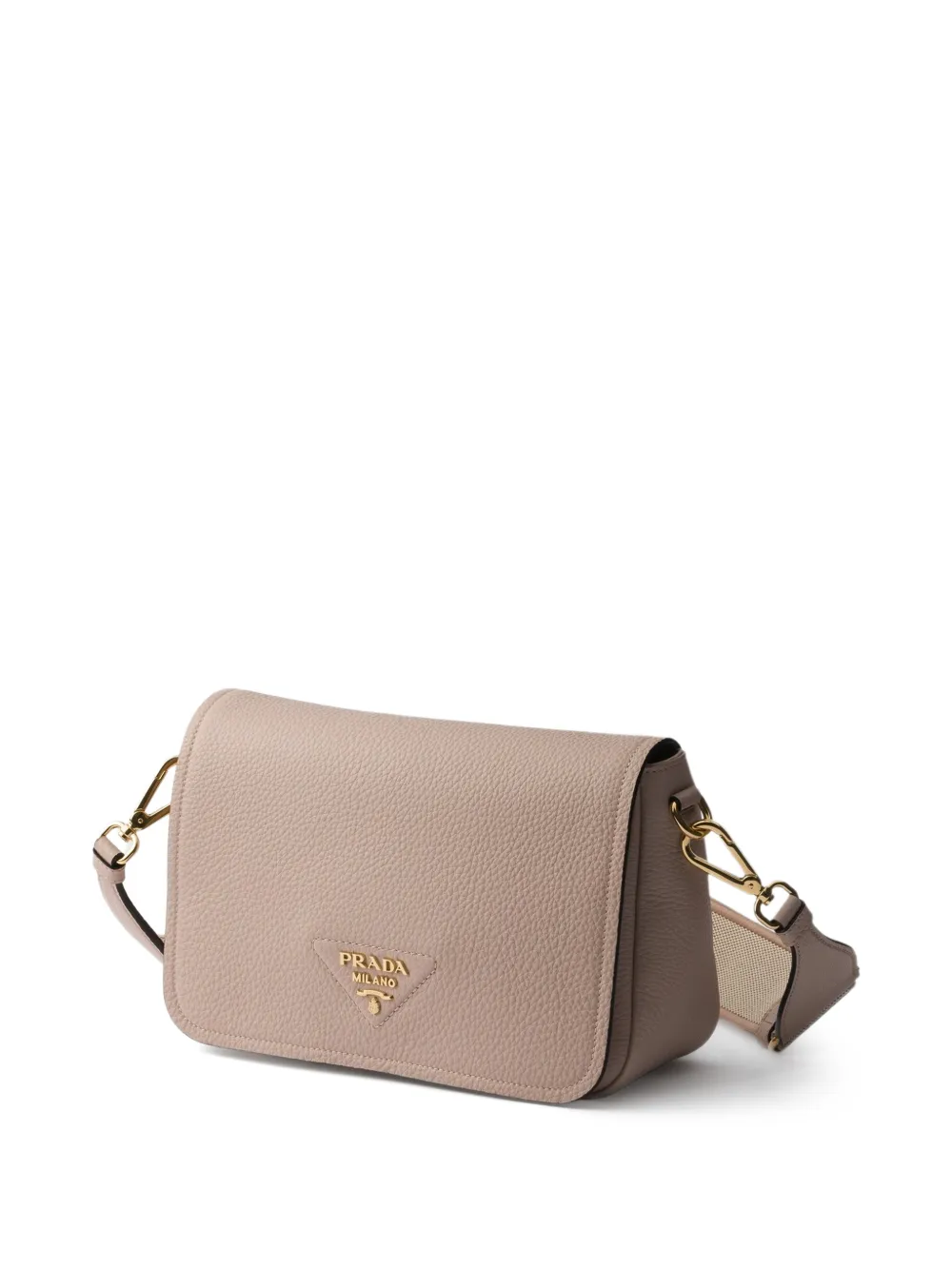  Prada Leather Shoulder Bag - Neutrals 