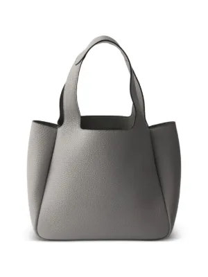 Prada レザーハンドバッグ | グレー | FARFETCH JP