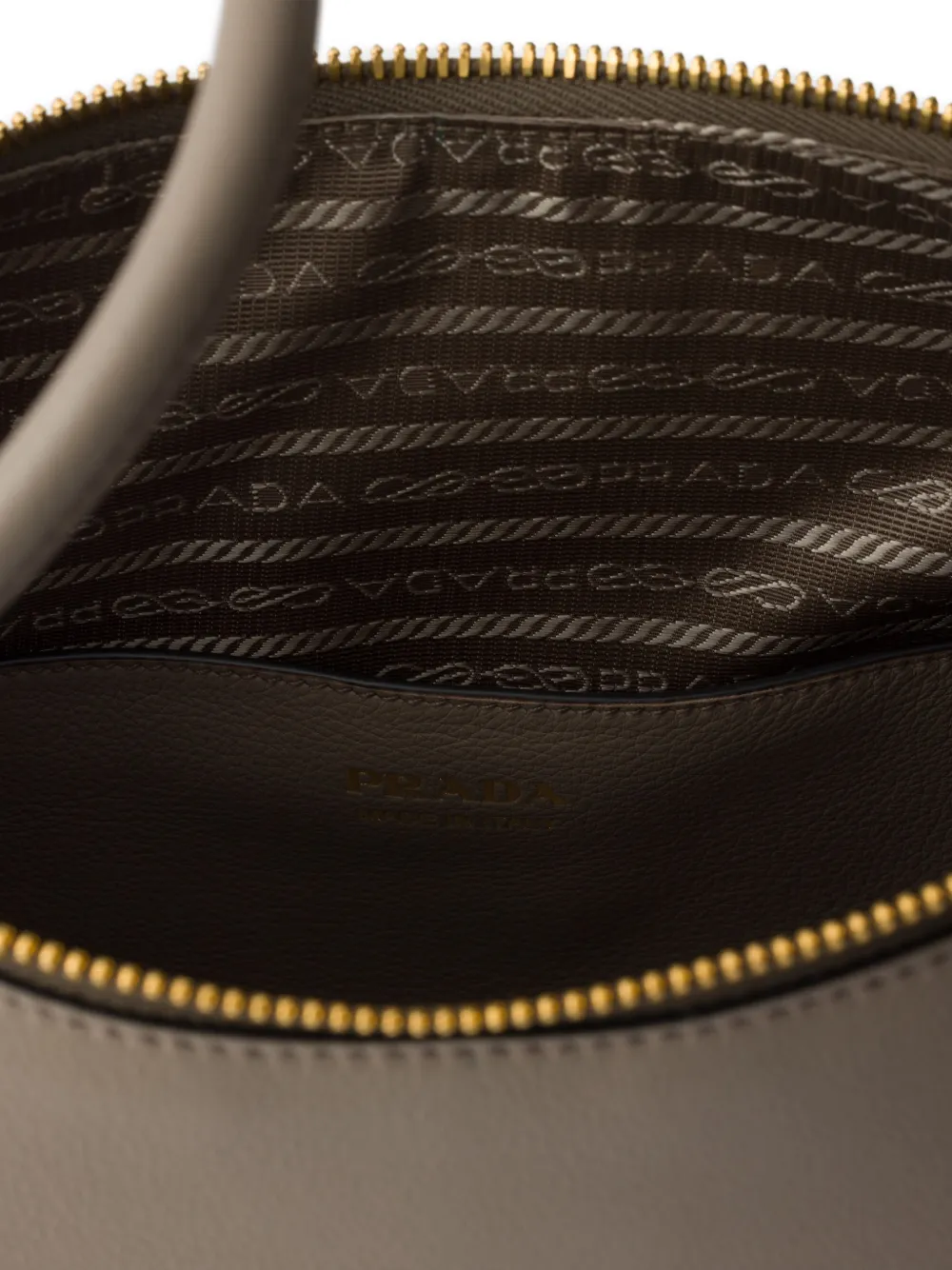 Prada Darling leren shopper Grijs