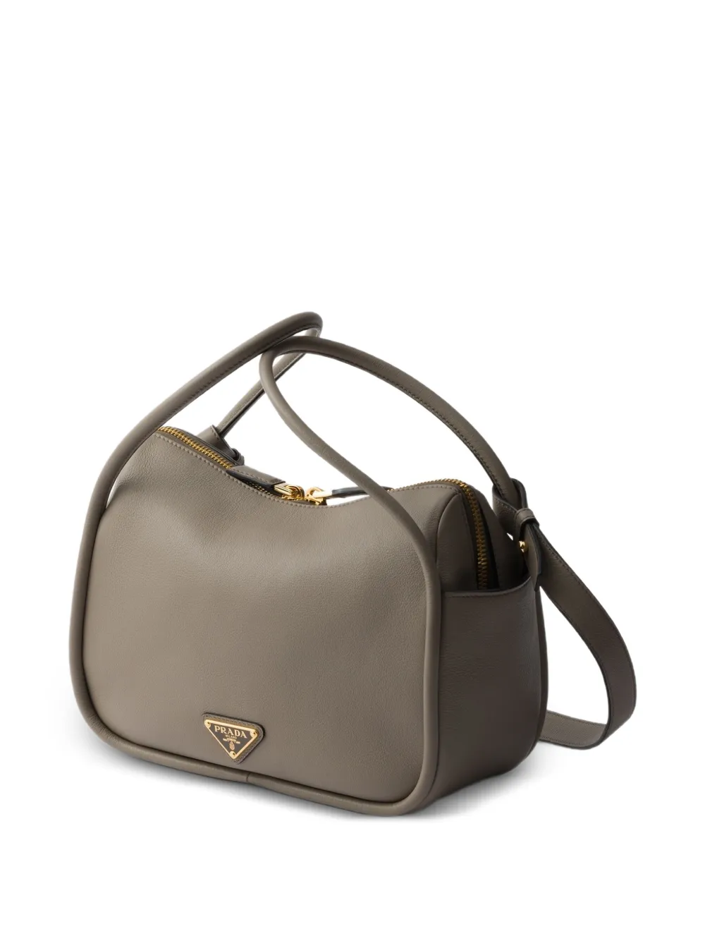 Prada Darling leren shopper Grijs