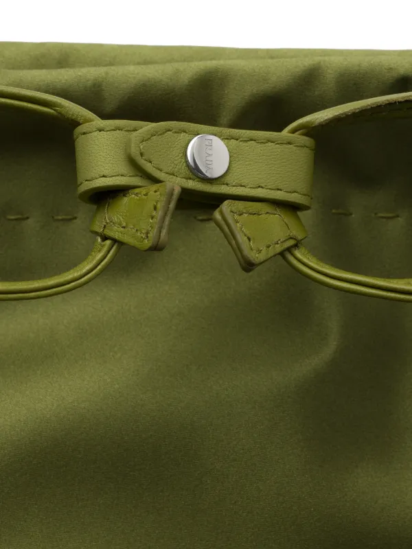 Prada Wish シルクポーチ | グリーン | FARFETCH JP