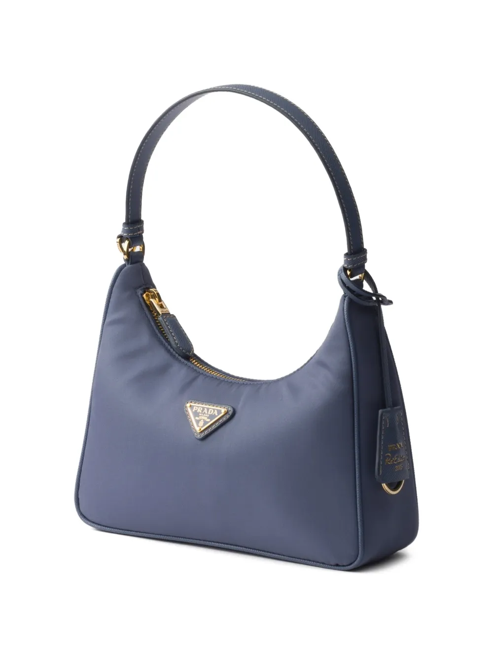 Prada Re-Edition 2005 mini-schoudertas Blauw