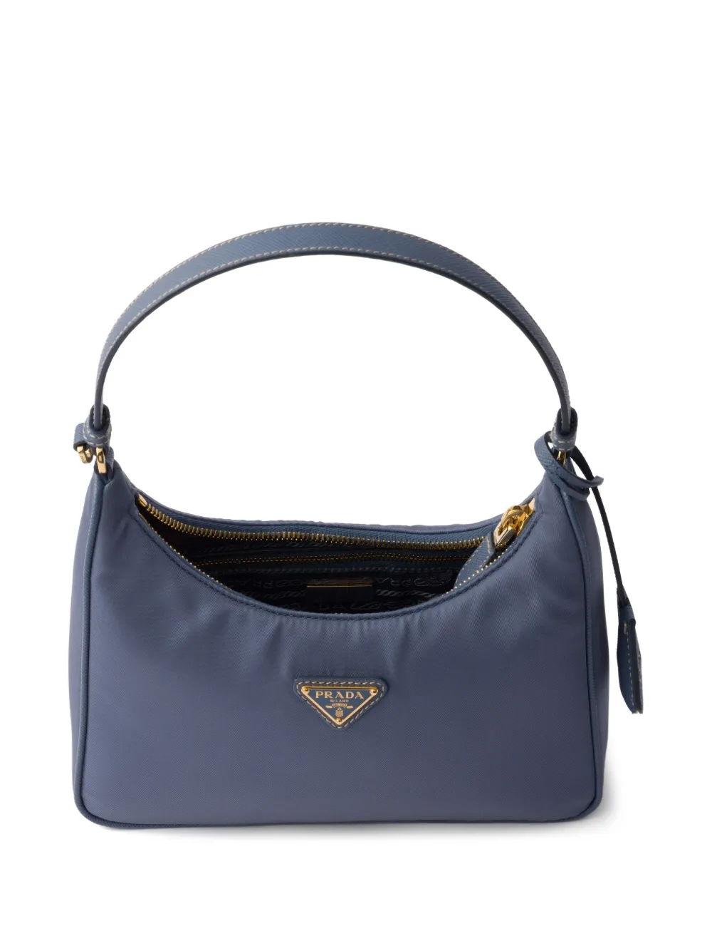 Prada リエディション 2005 ショルダーバッグ ミニ | ブルー | FARFETCH JP