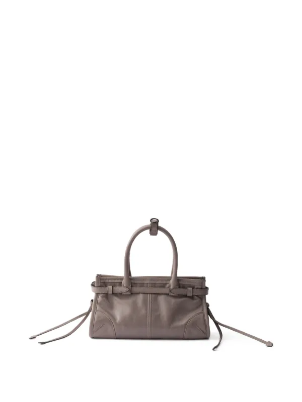 Prada Bonnie ハンドバッグ ミニ | グレー | FARFETCH JP