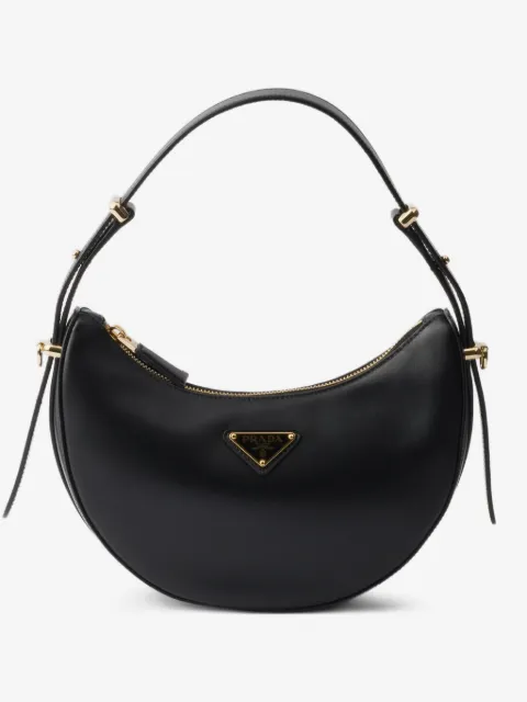 Prada mini Arqué leather shoulder bag