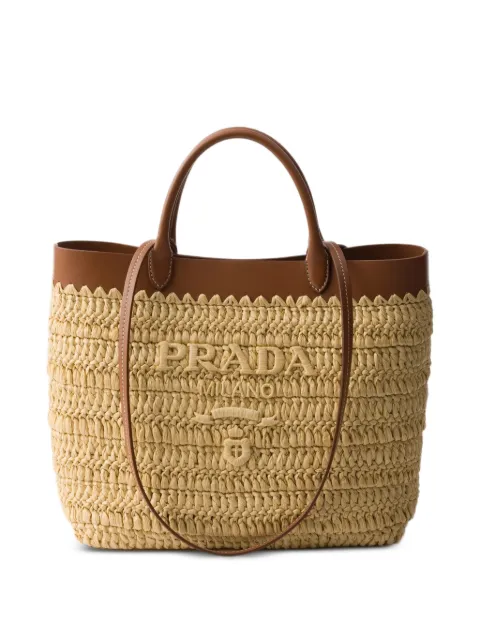 Prada tote de crochet pequeña