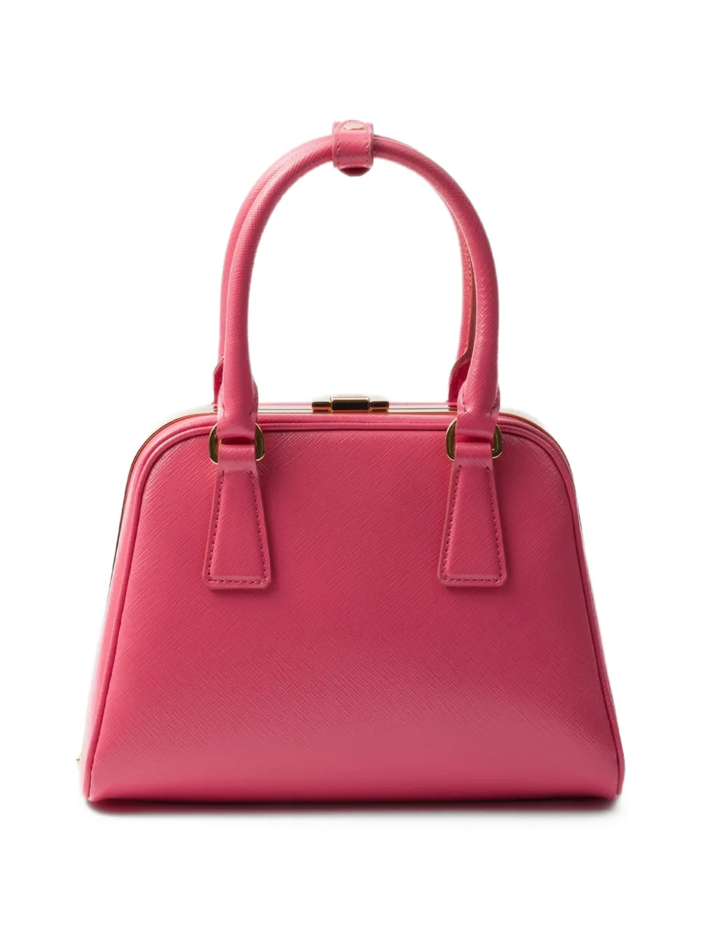 Prada Mini Pyramid Tote Bag | Pink | FARFETCH CA