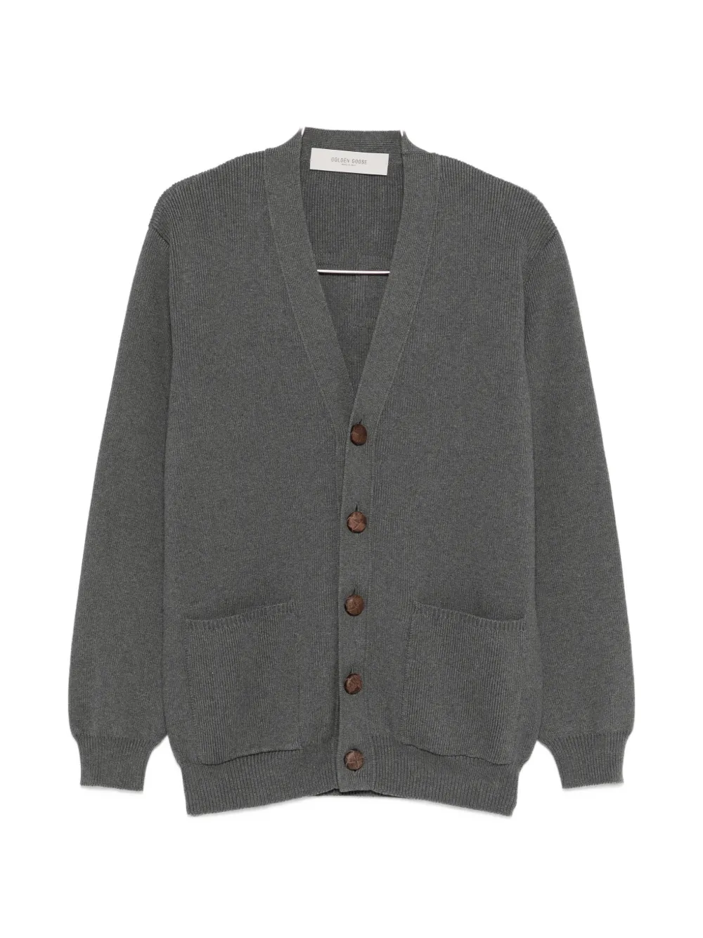 Golden Goose v-neck pocket cardigan - Grigio