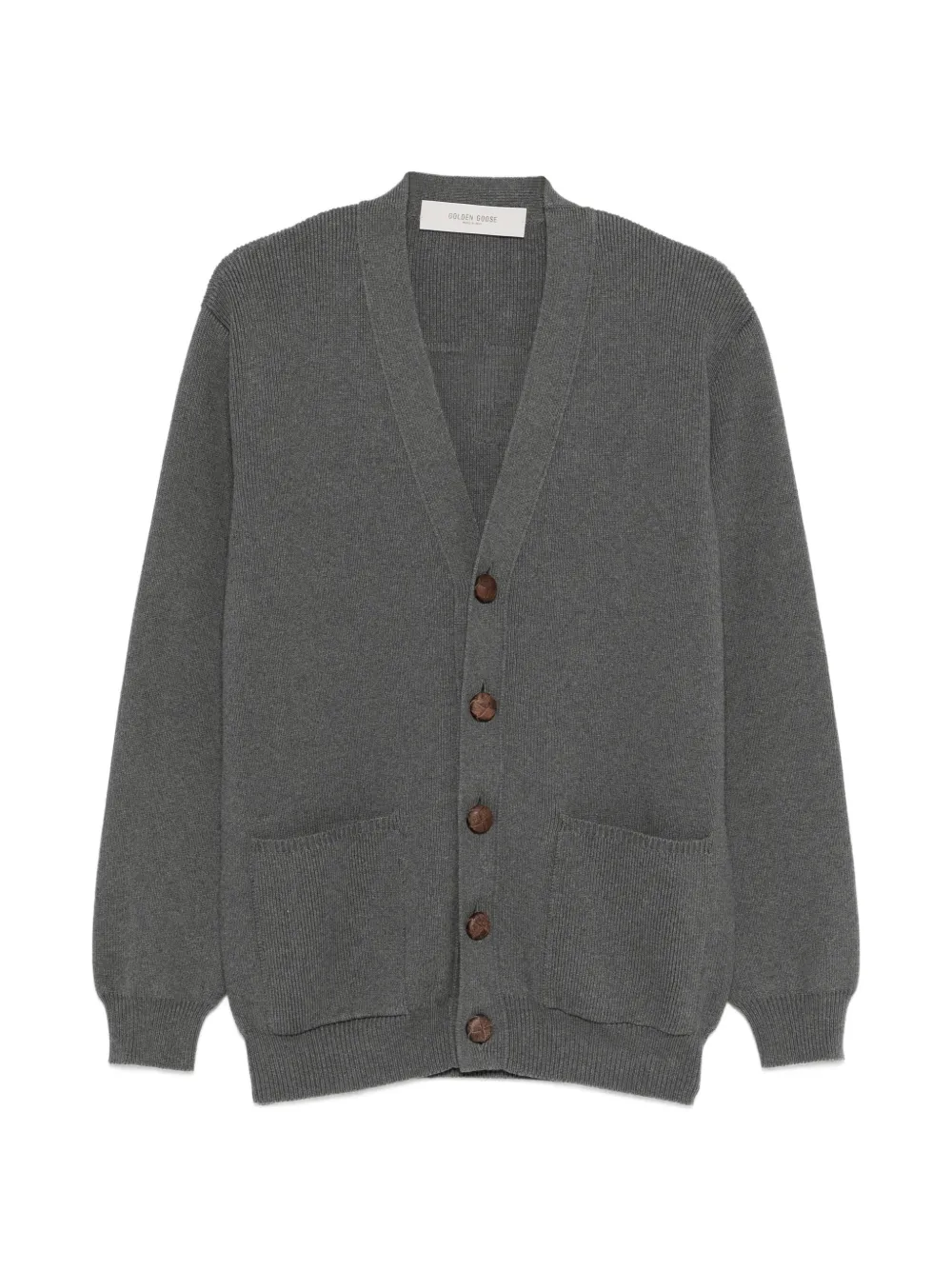 Golden Goose v-neck pocket cardigan - Grigio