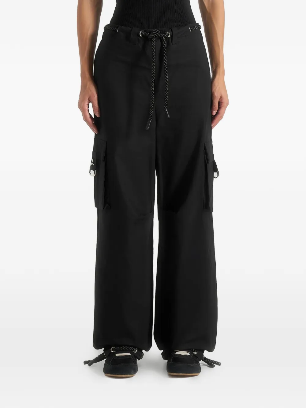 Manière De Voir Rosa cargo pants - Nero