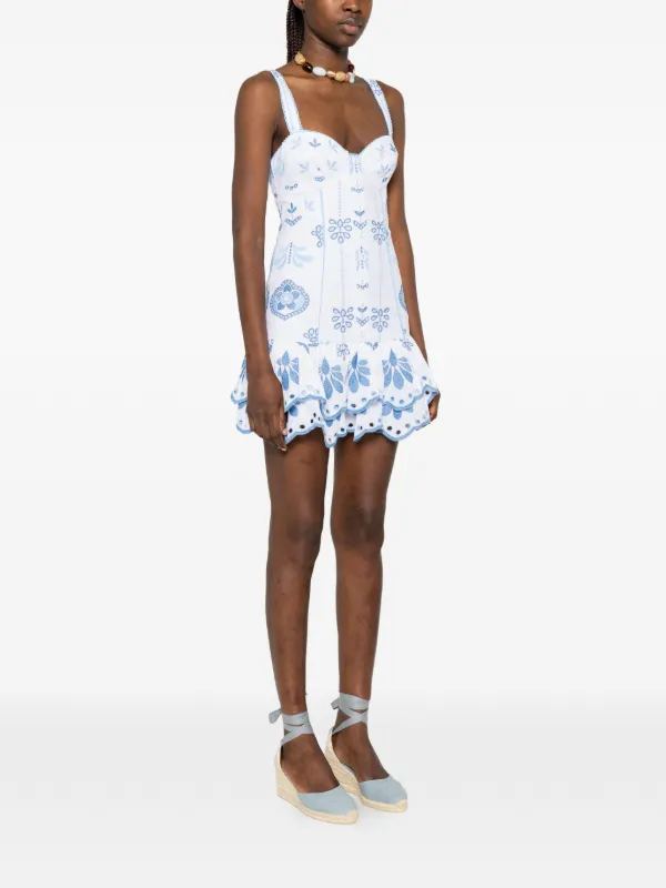 charo ruiz blue and white dress I love everything designed by Charo Ruiz