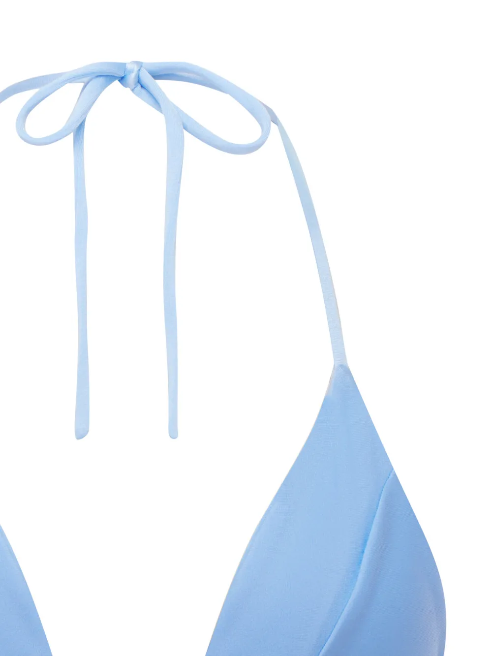  Fae Swim Honey Tie-fastening Bikini Top - Blue 