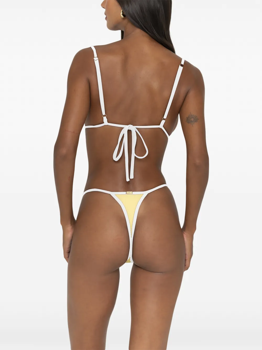  Fae Swim Lumi Bikini Top - Yellow 