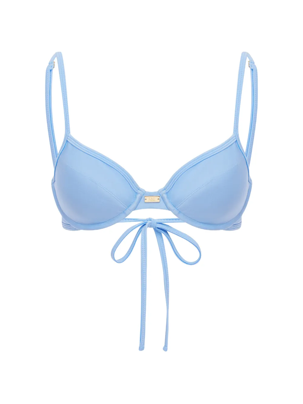 FAE SWIM Top bikini Gigi - Blu