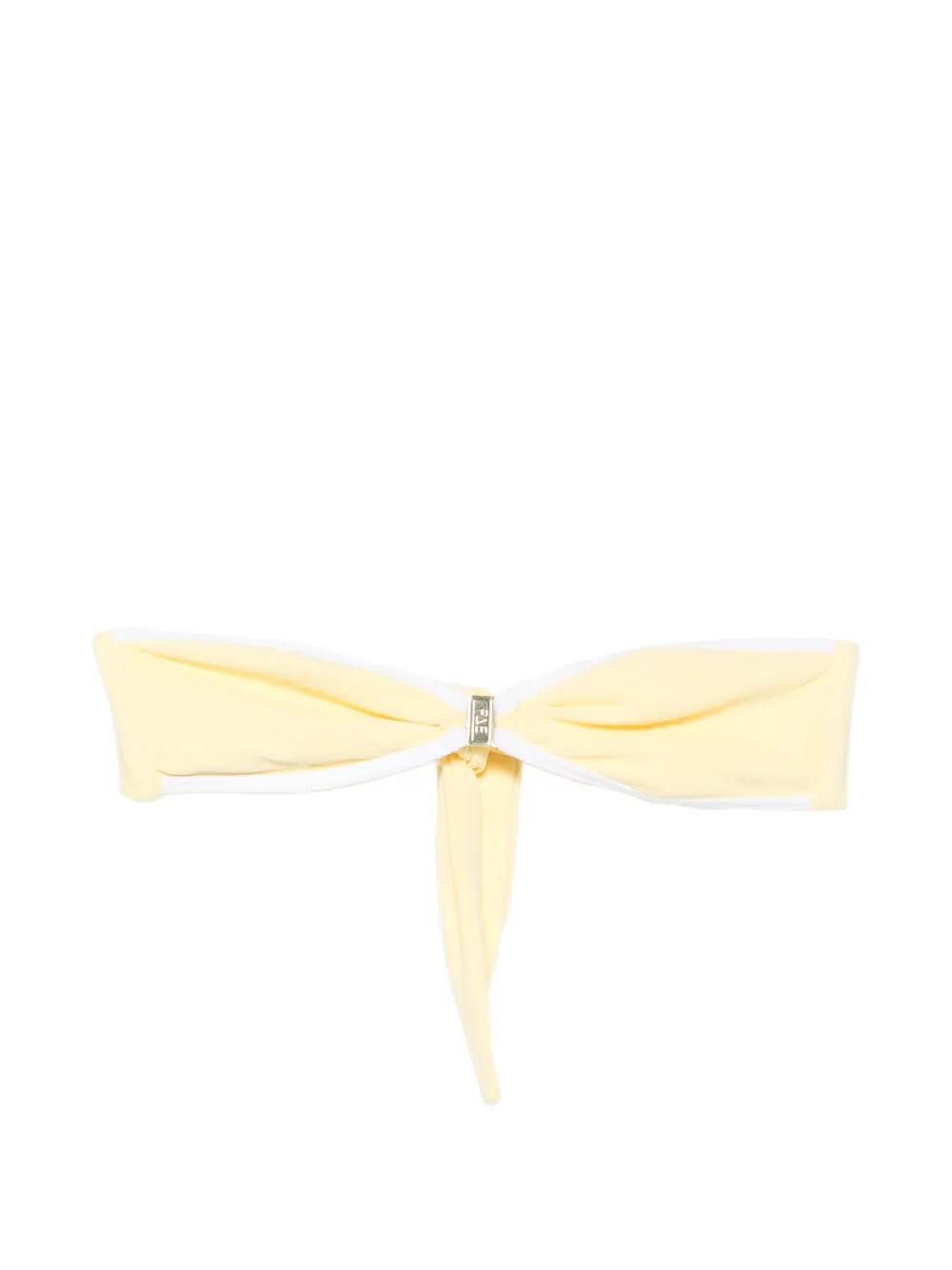 FAE SWIM Tallara bikini top - Giallo