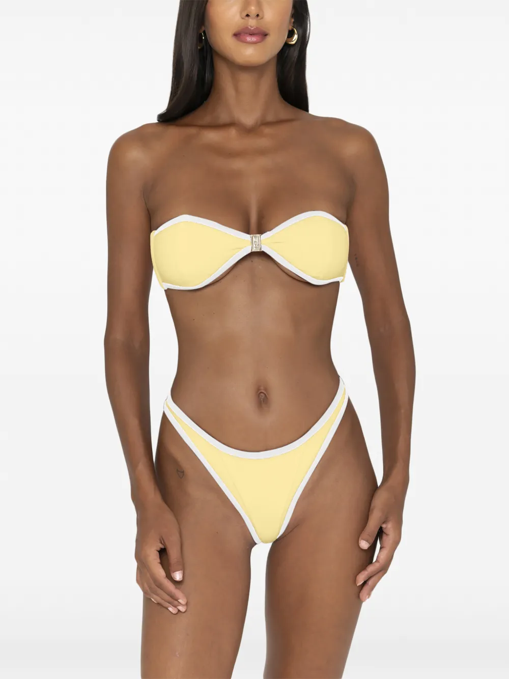  Fae Swim Tallara Bikini Top - Yellow 