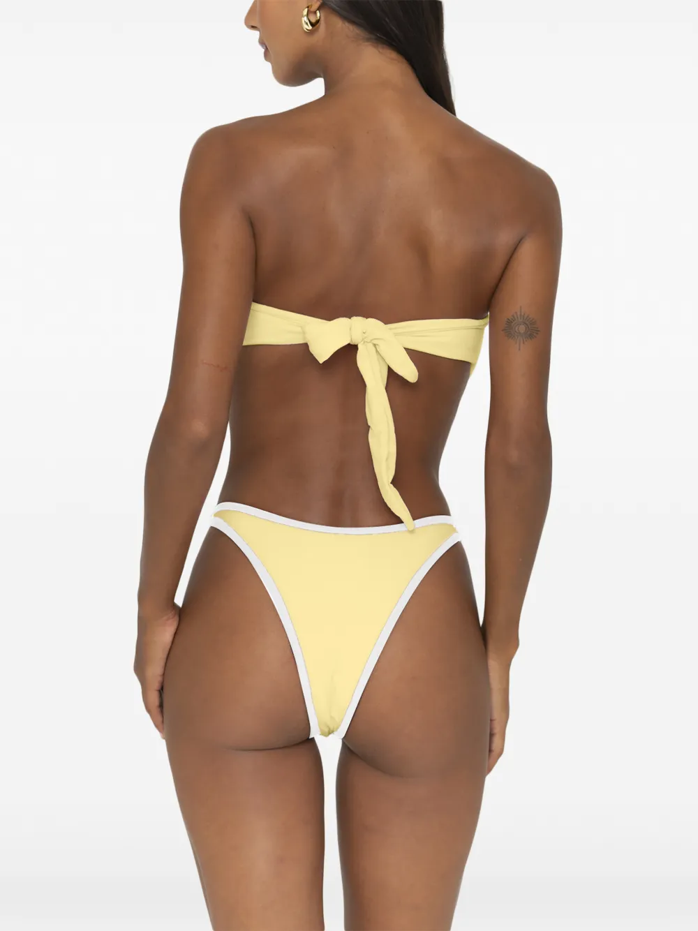  Fae Swim Tallara Bikini Top - Yellow 