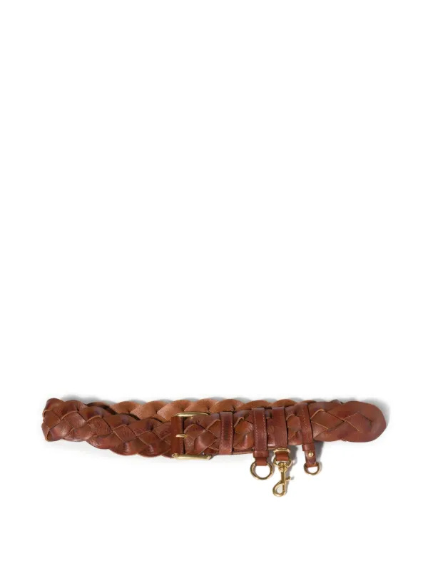 Miu Miu Leather Belt | Brown | FARFETCH