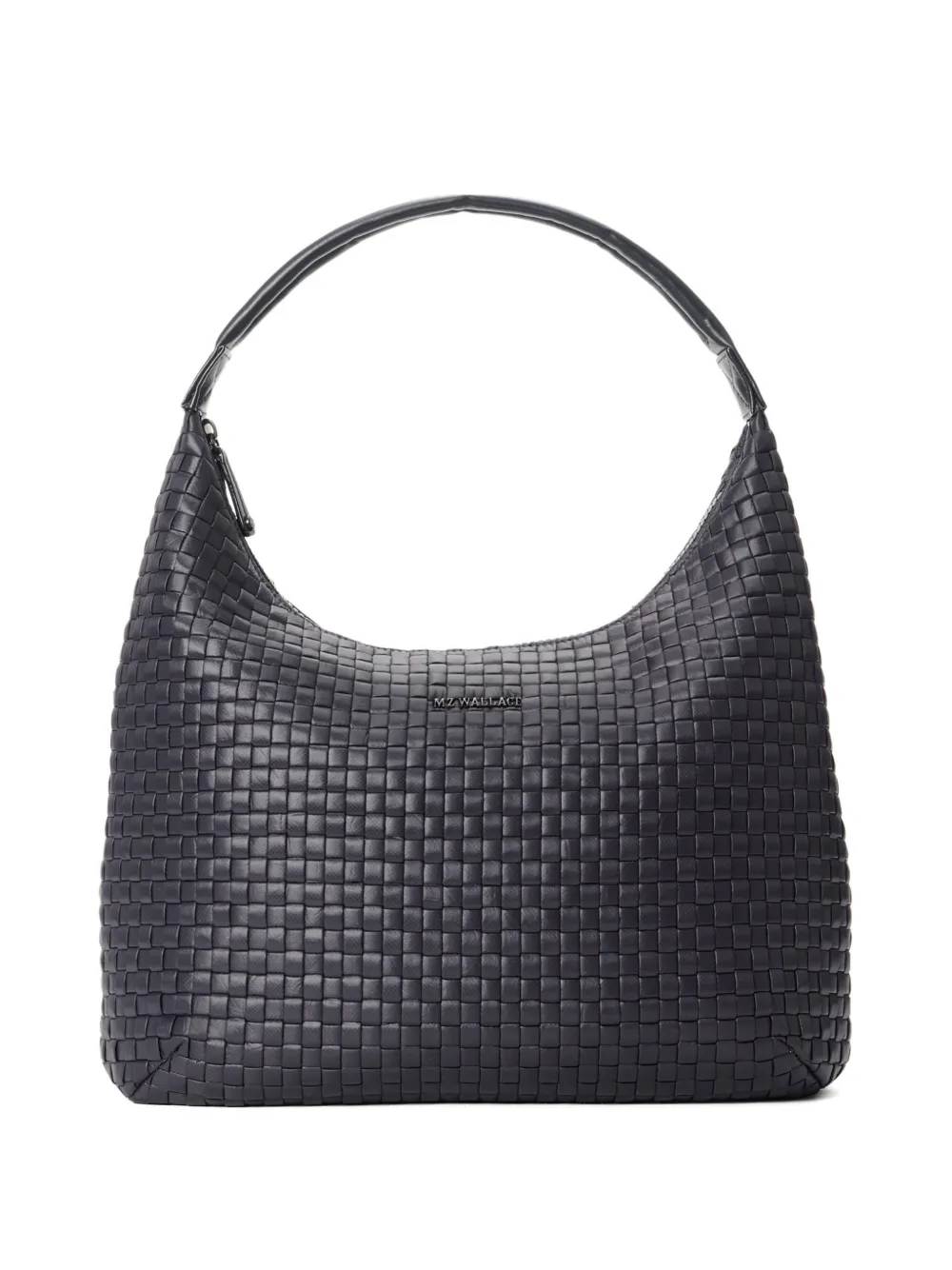 Mz Wallace woven shoulder bag - Nero