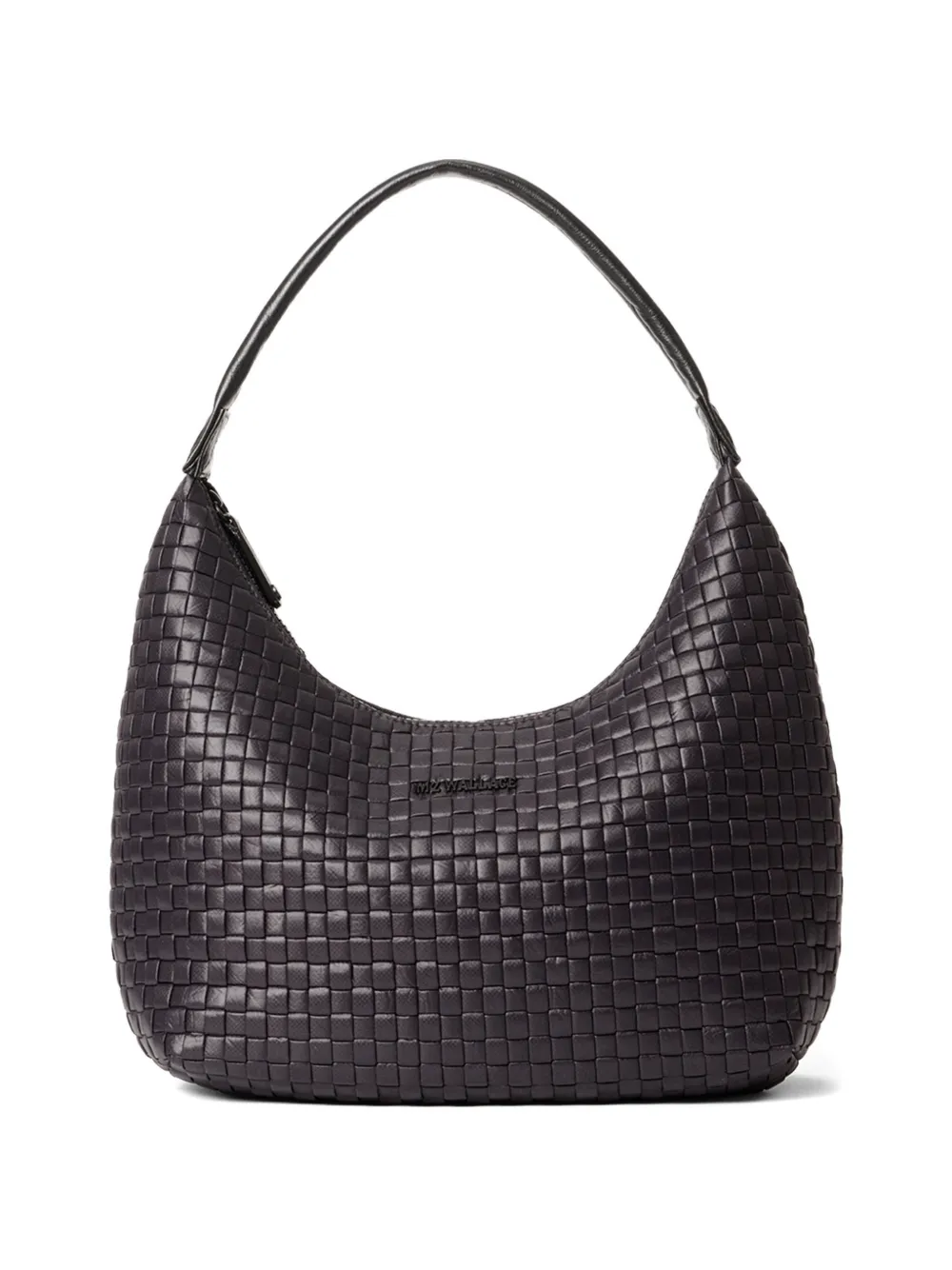 Mz Wallace medium woven shoulder bag - Nero
