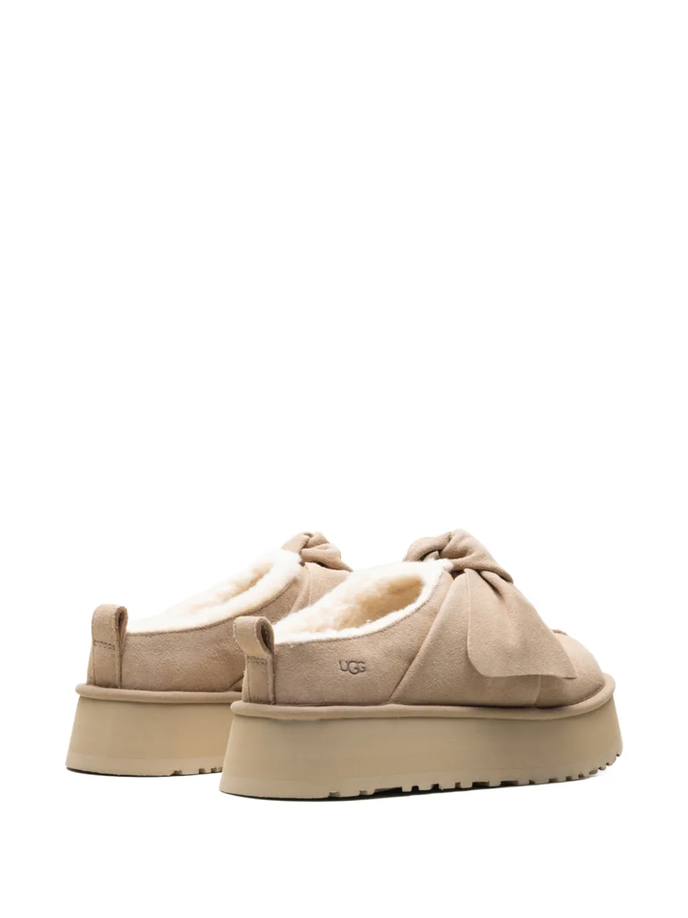 UGG Loafers met plateauzool Beige