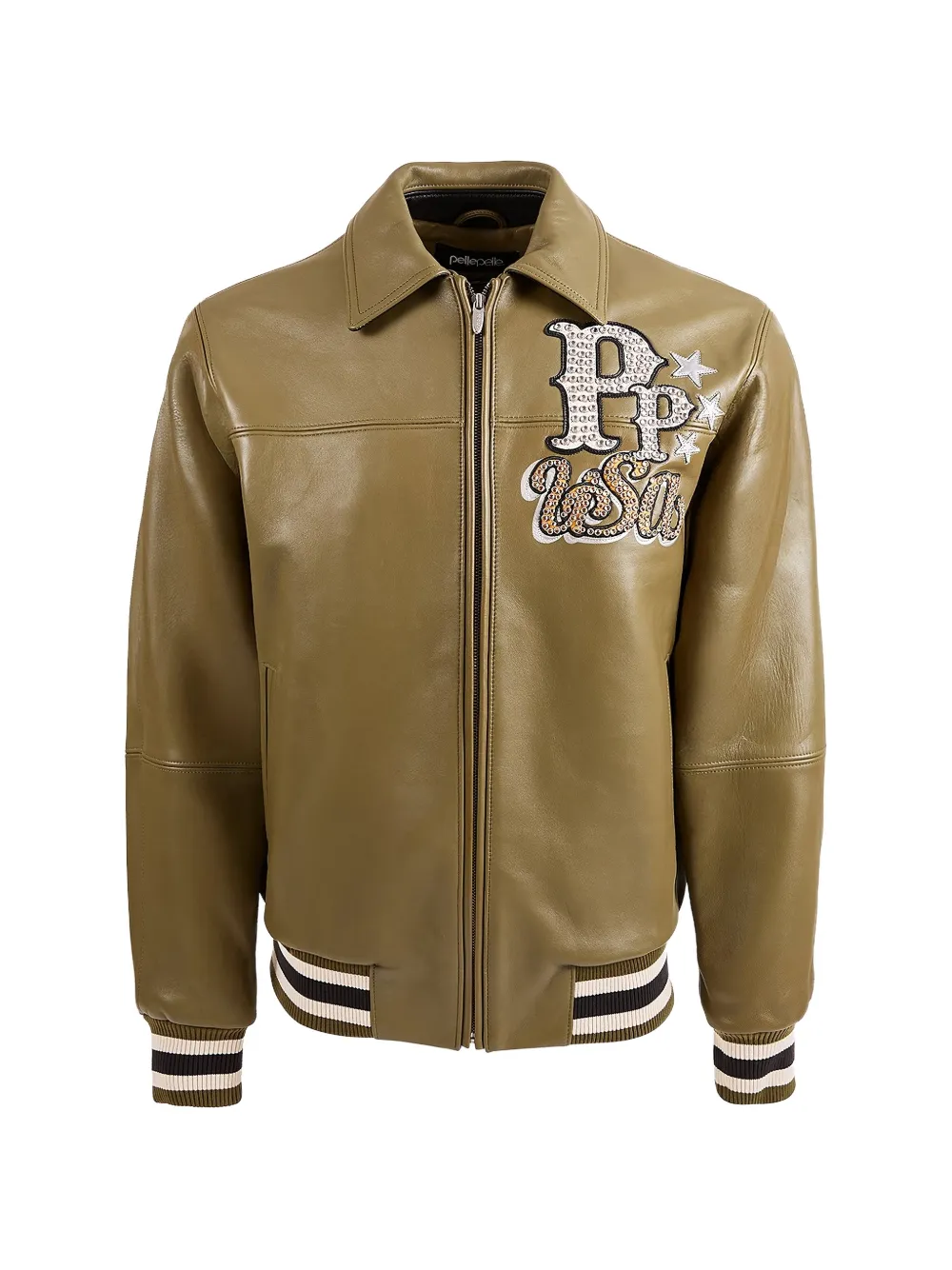 STADIUM GOODS® leather jacket | Green | Image 1
