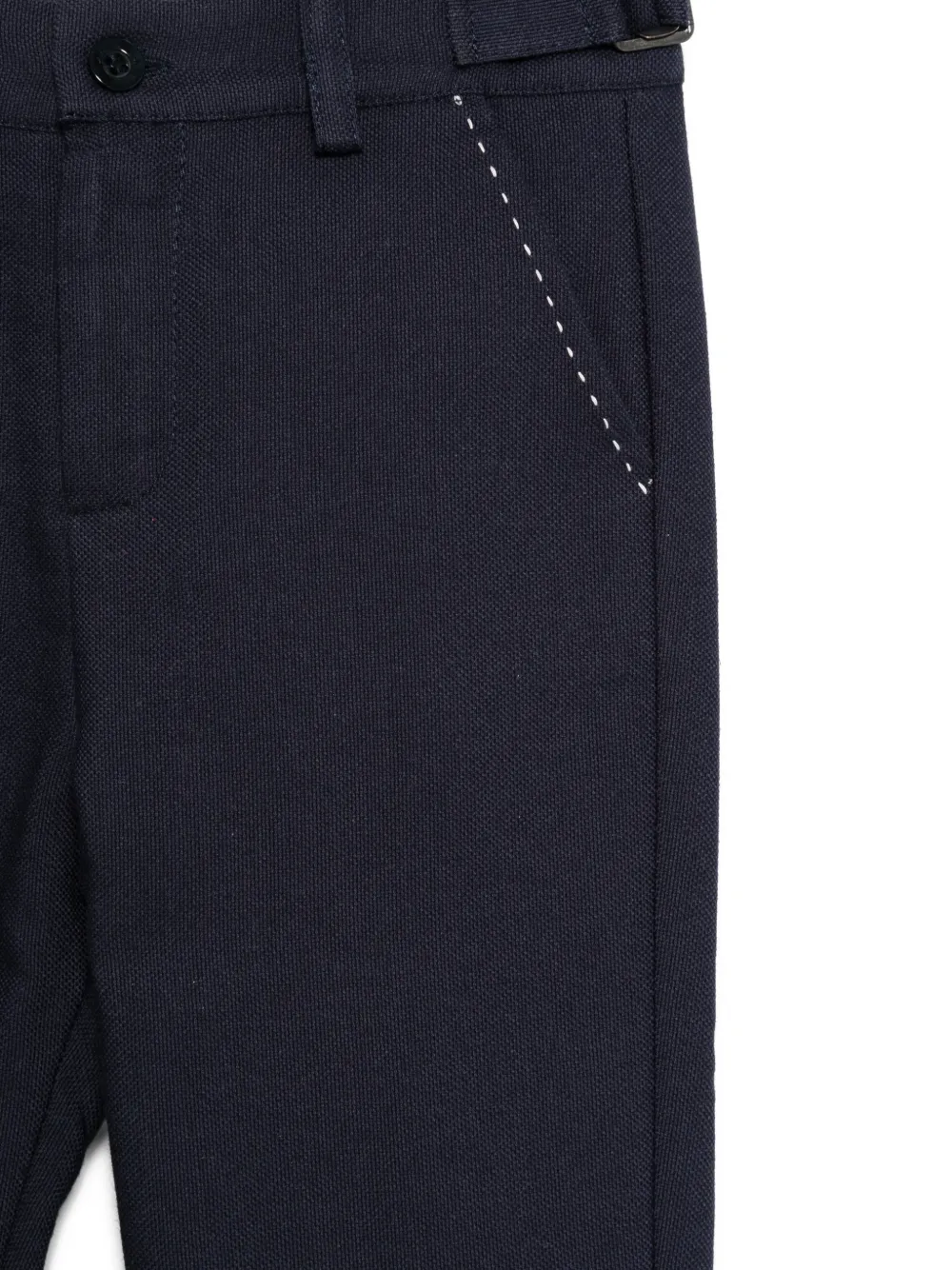 Patachou Broek met cuffs Blauw