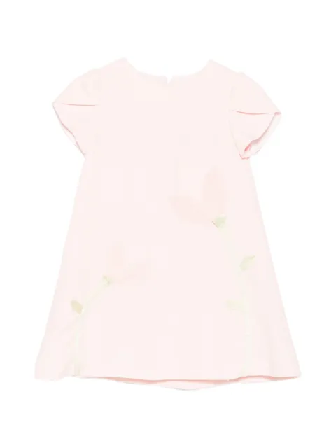 Patachou Vestido evasê com aplicação floral