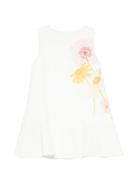 Patachou ruffled-hem dress