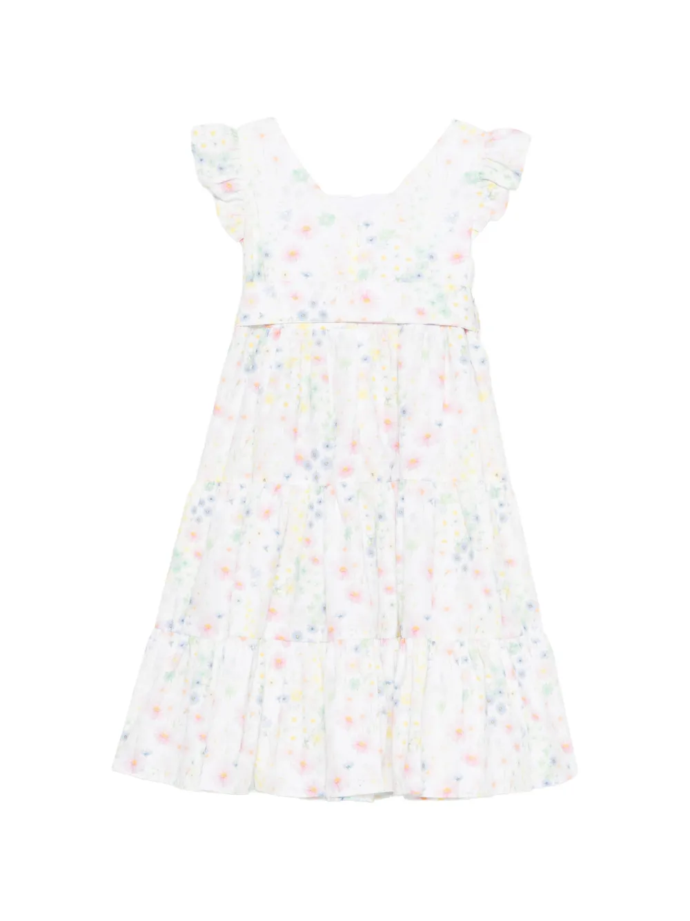 Patachou Jurk met bloemenprint Wit