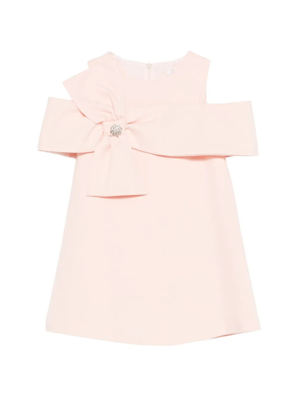 Patachou bow-detail dress - Rosa