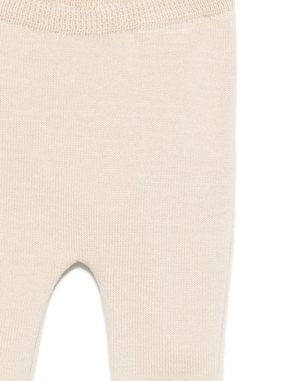 Patachou Broek met wijde pijpen Beige