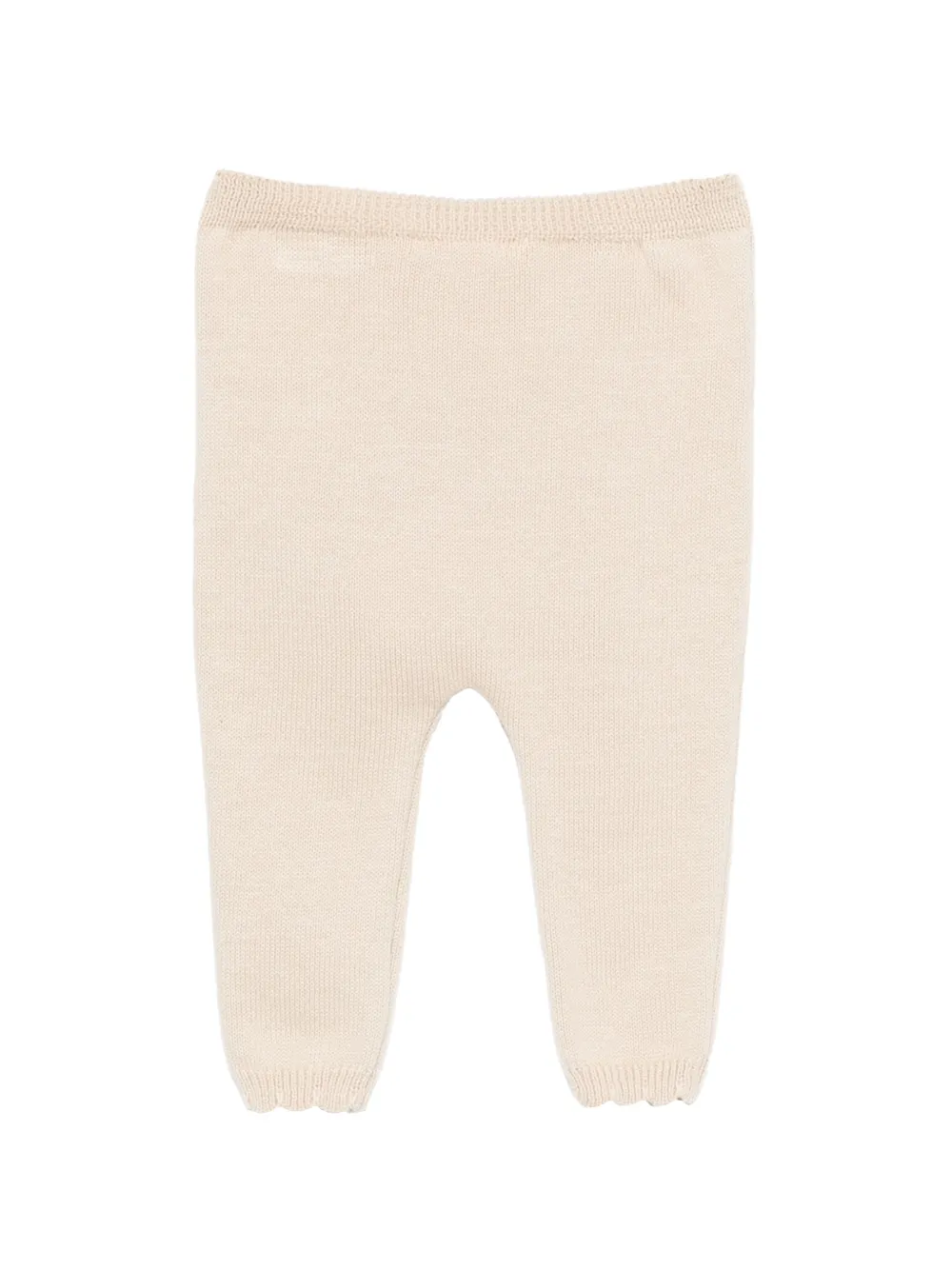 Patachou Broek met wijde pijpen Beige