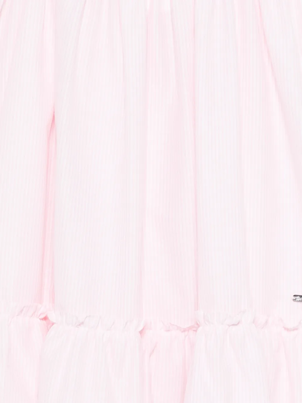 Patachou Gesmockte jurk met ruches Roze