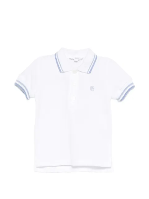 Patachou playera tipo polo con ribete en contraste