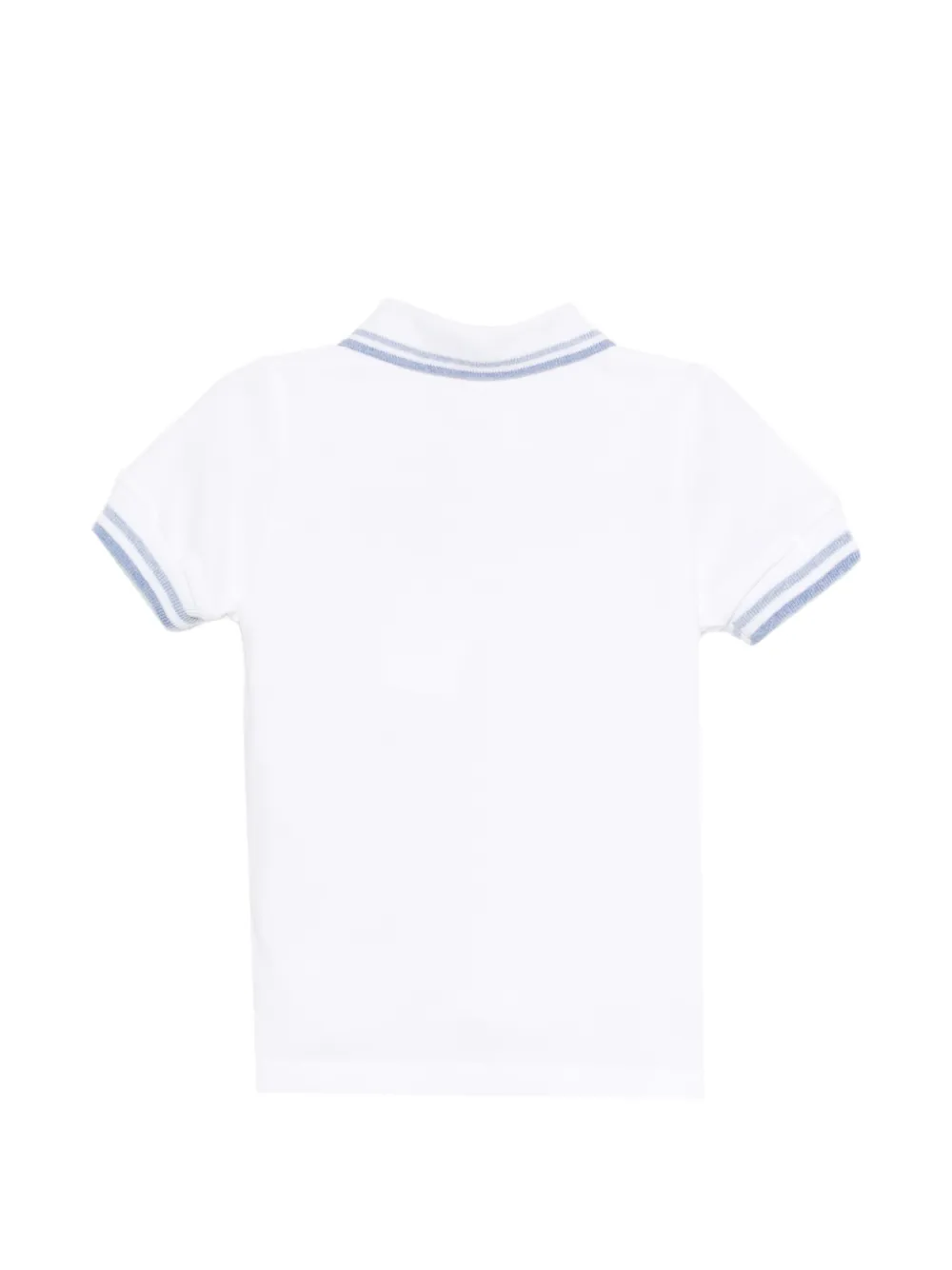 Patachou Poloshirt met contrasterende afwerking Wit