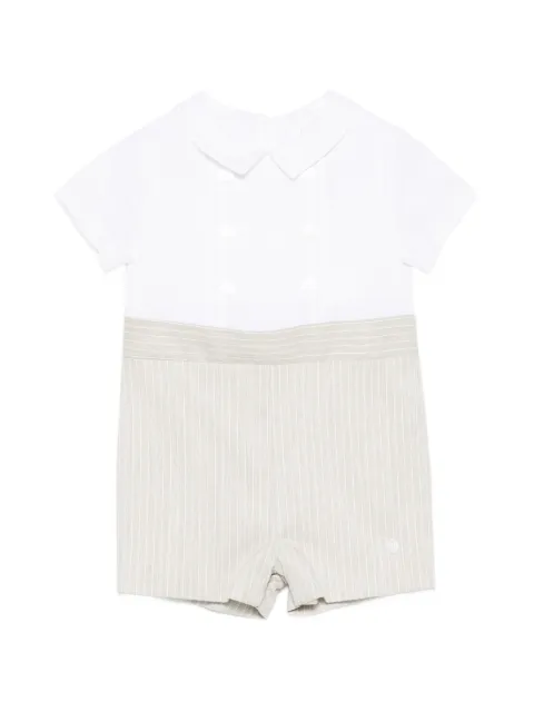 Patachou ромпер в полоску на пуговицах