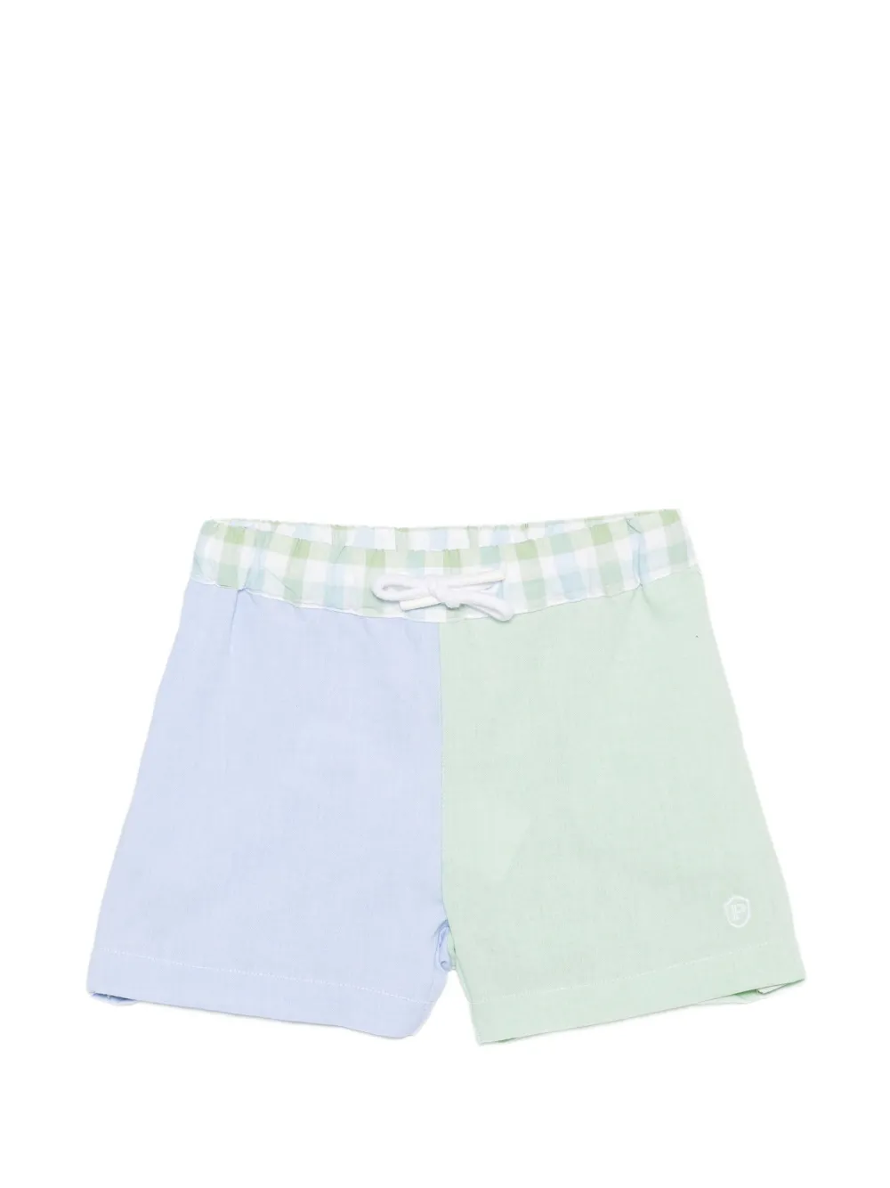 Patachou Shorts a quadri - Blu