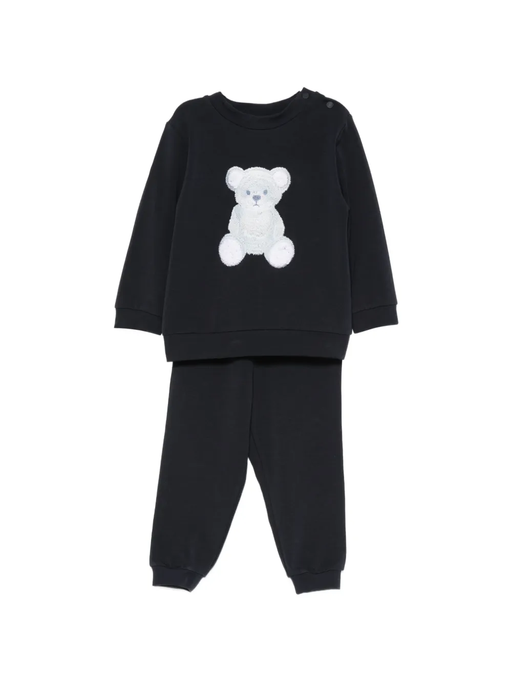Patachou teddy bear tracksuit set (set of two) - Blu