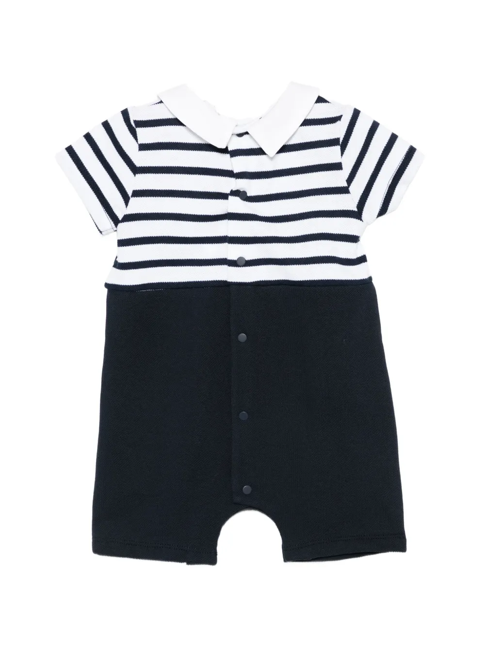 Patachou Gestreept romper met kraag Blauw