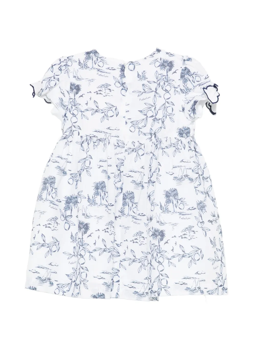 Patachou Toile De Jouy jurk Wit