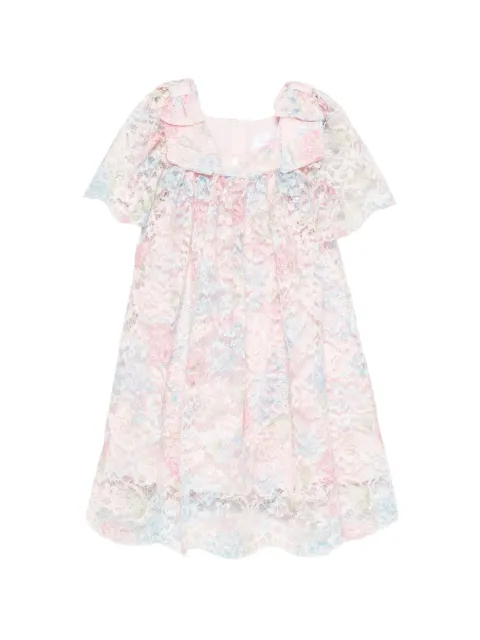 Patachou floral-lace dress